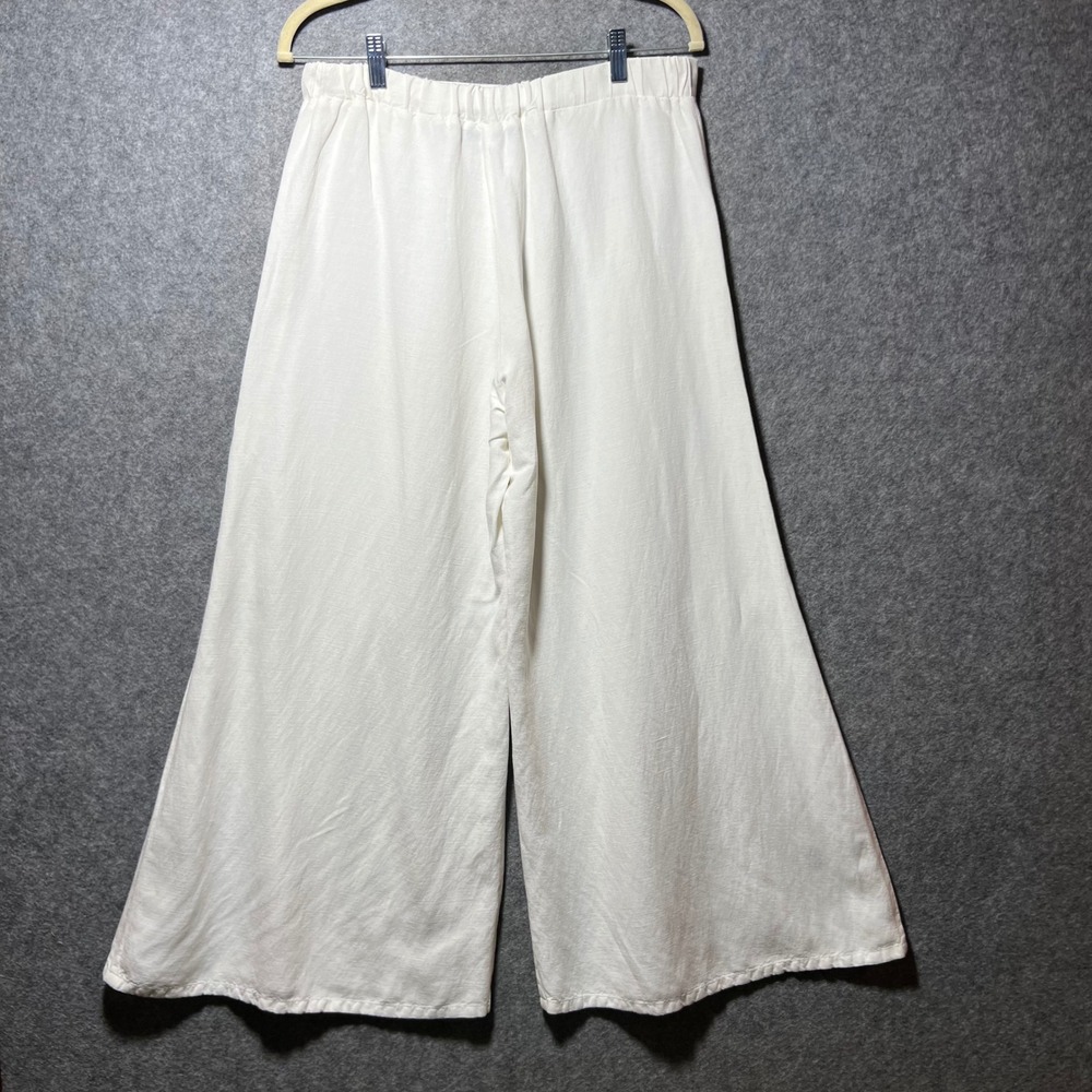 Karen Kane Womens White Wide Leg Palazzo Pants Size S Small - Picture 2 of 7